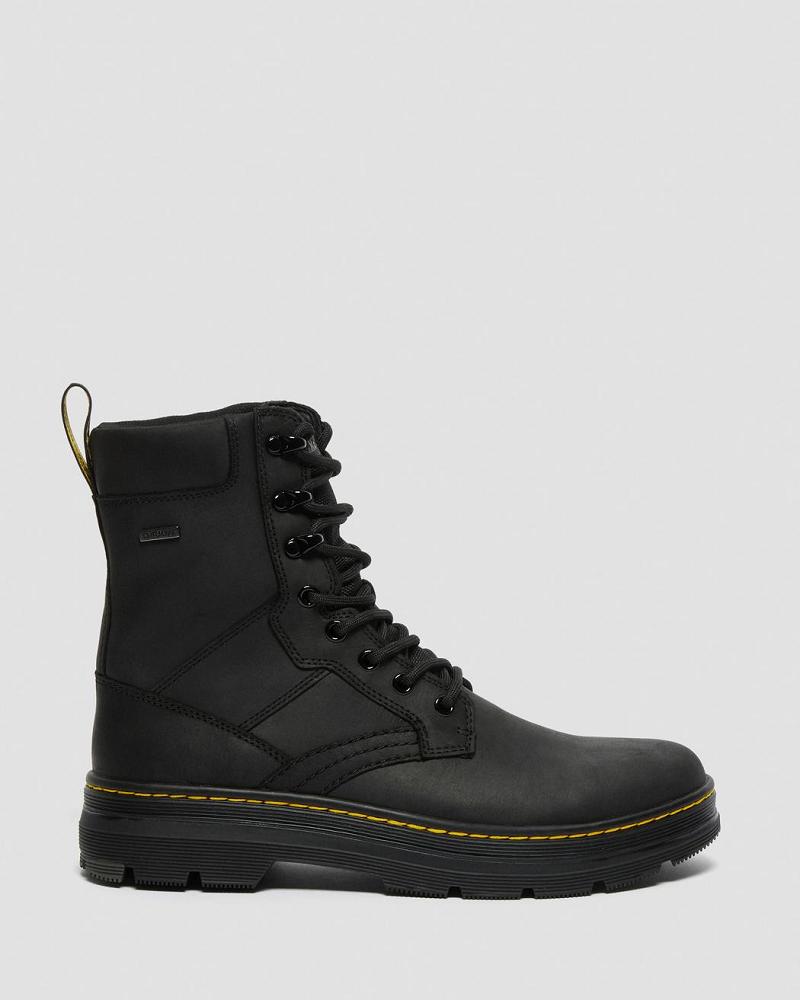 Dr Martens Iowa Vanntette Poly Fritidsstøvler Herre Svarte | Norge 338DFM